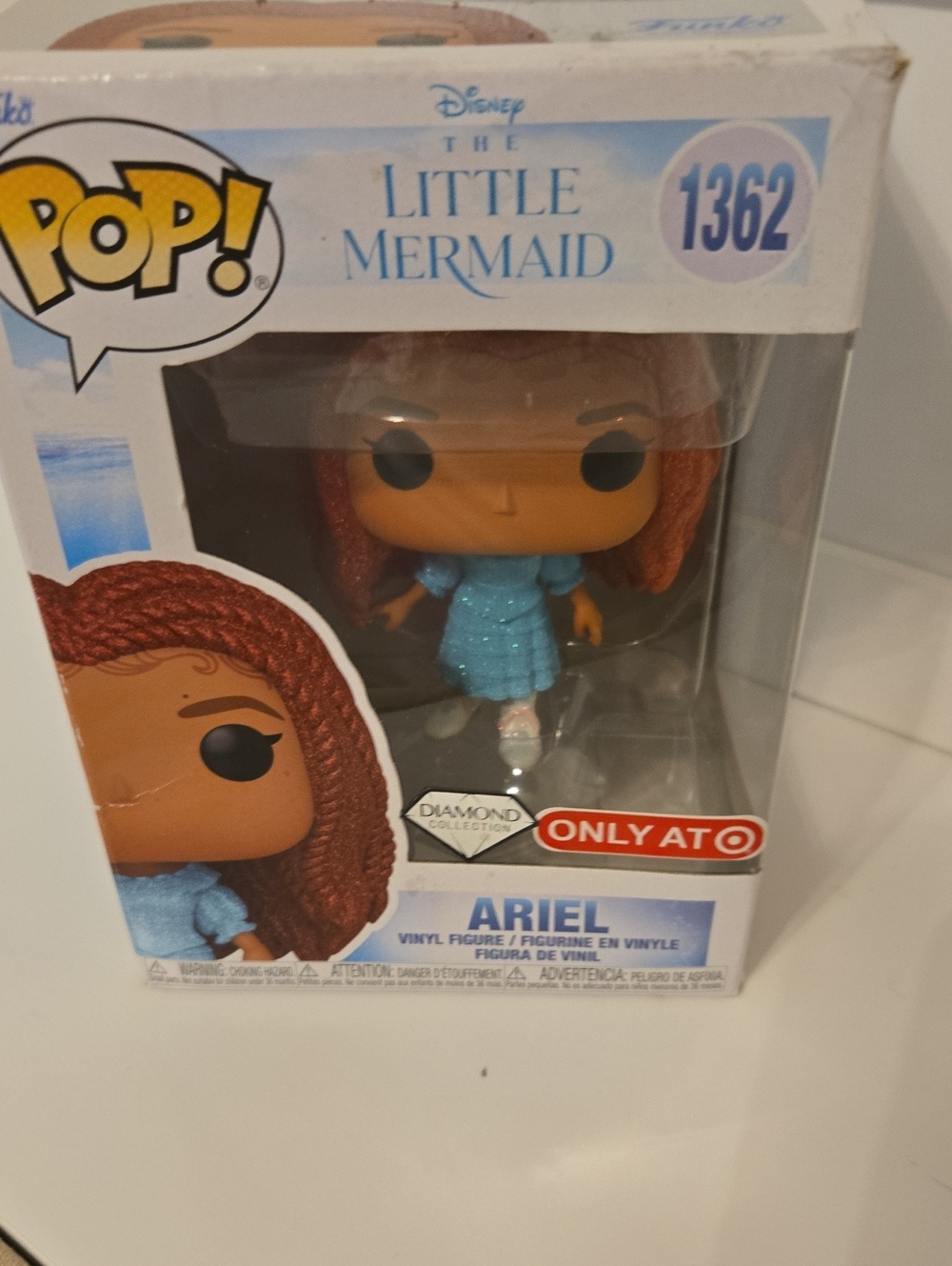 Funko The Little Mermaid Ariel Vinyl Figure - Blue Dress Nwt